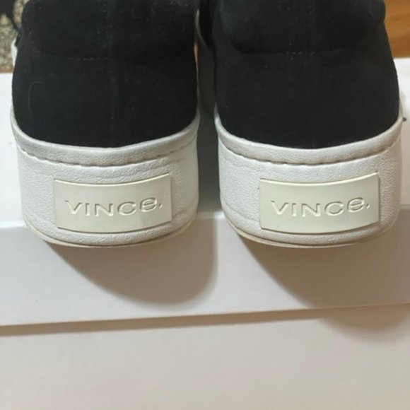 Vince Warren Suede Platform Skate Sneakers SZ 5.5 - Picture 6 of 6
